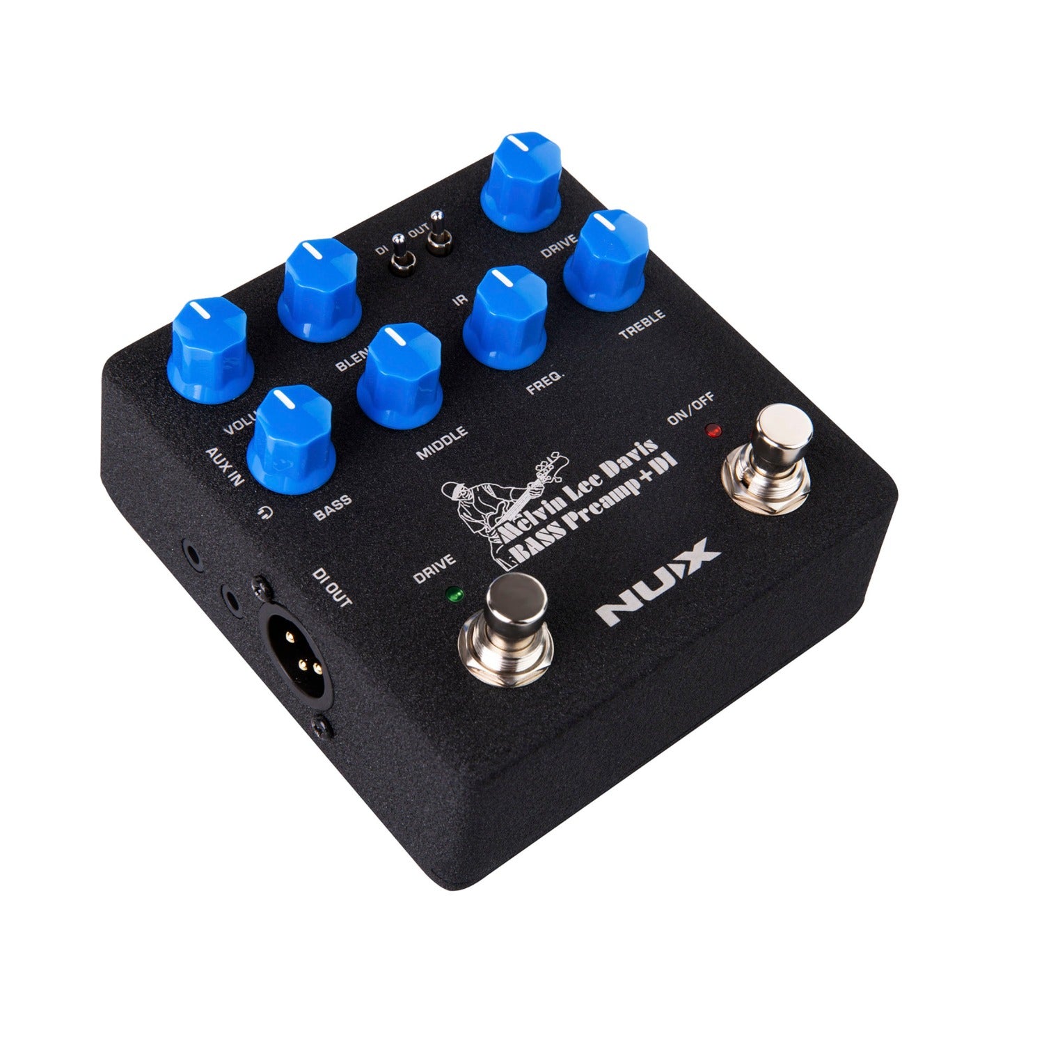 Nux Pre Amps Nux NBP 5 Mld Bass Preamp + Di Pedal