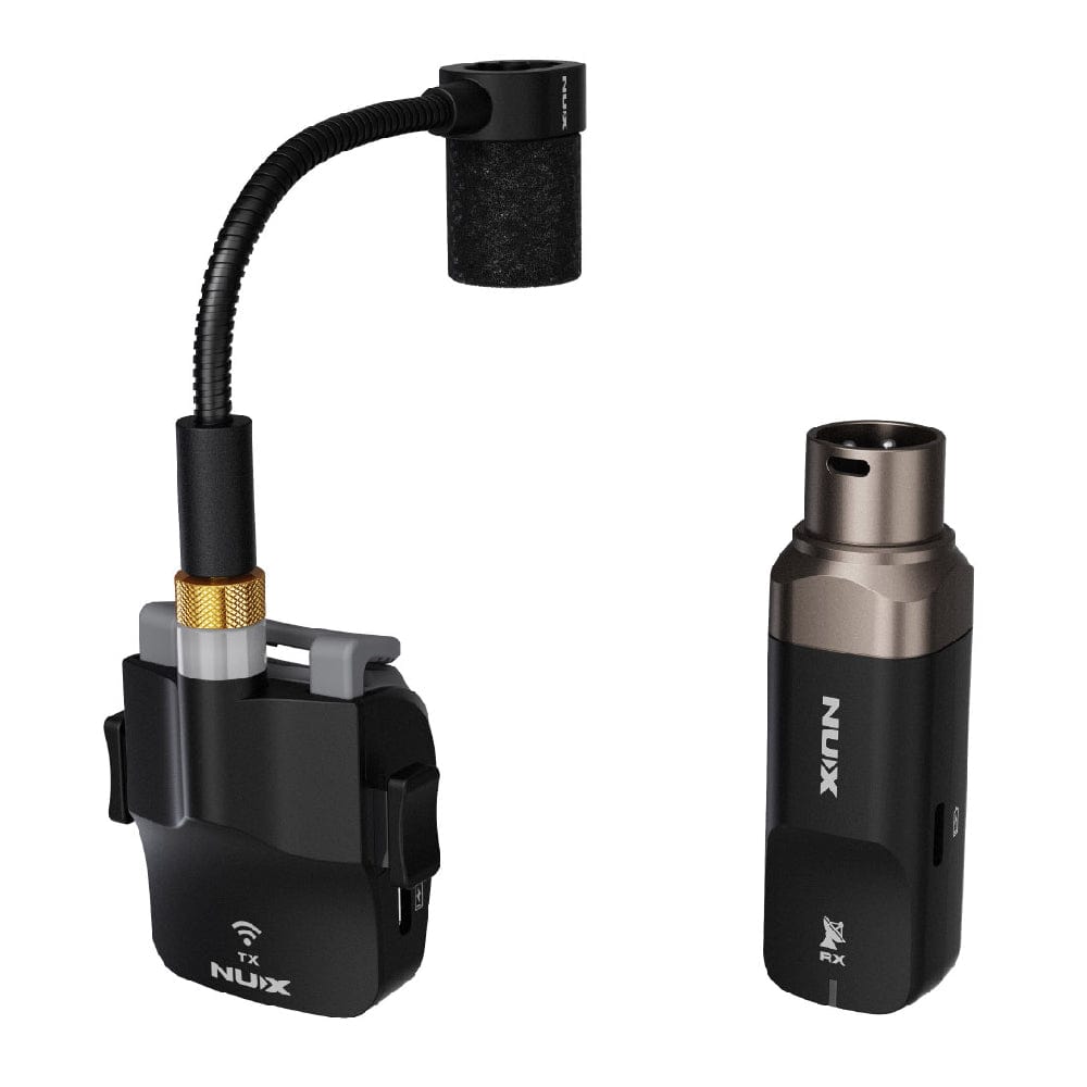 nux wireless systems nux b-6 wireless system for saxophone