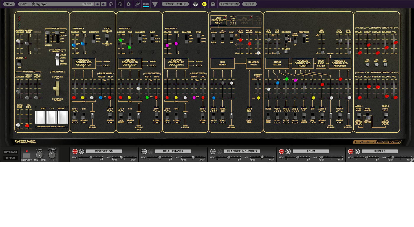 Cherry Audio ODC 2800 Synthesizer