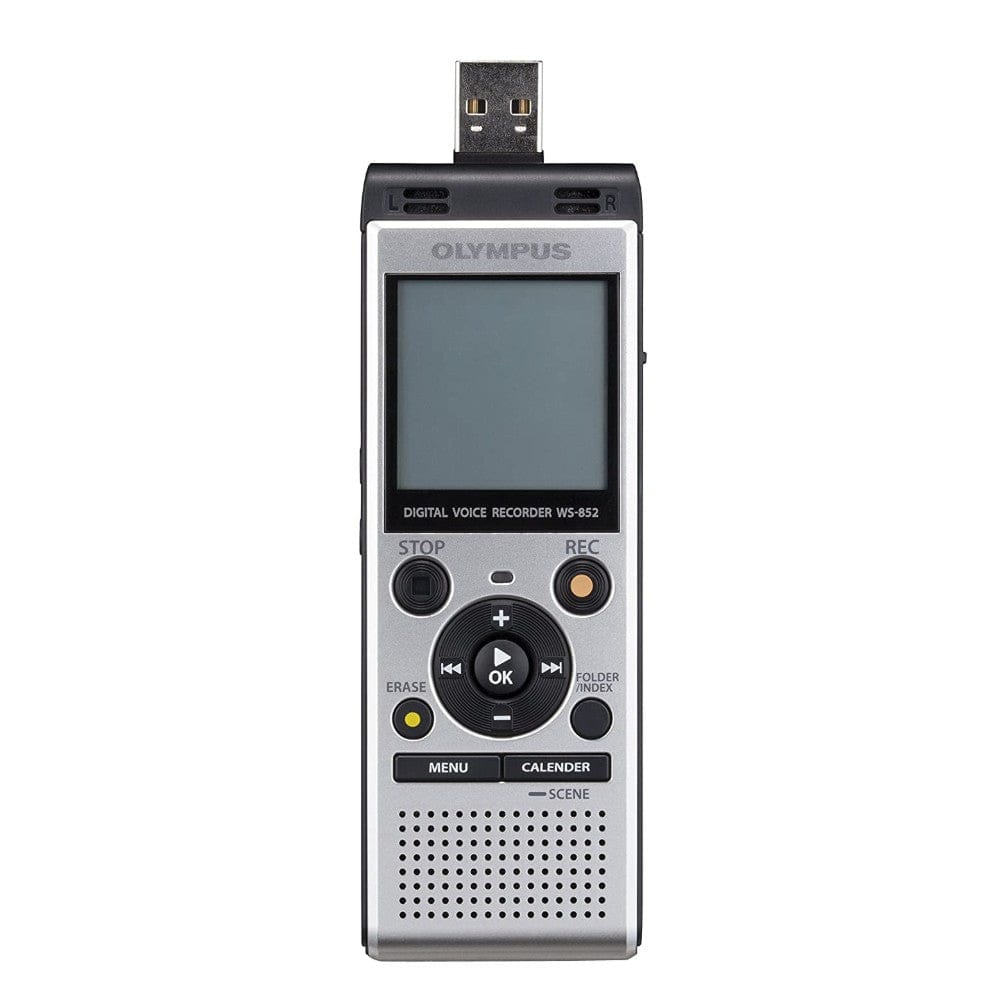 olympus recorders olympus ws-852 digital voice recorder- silver