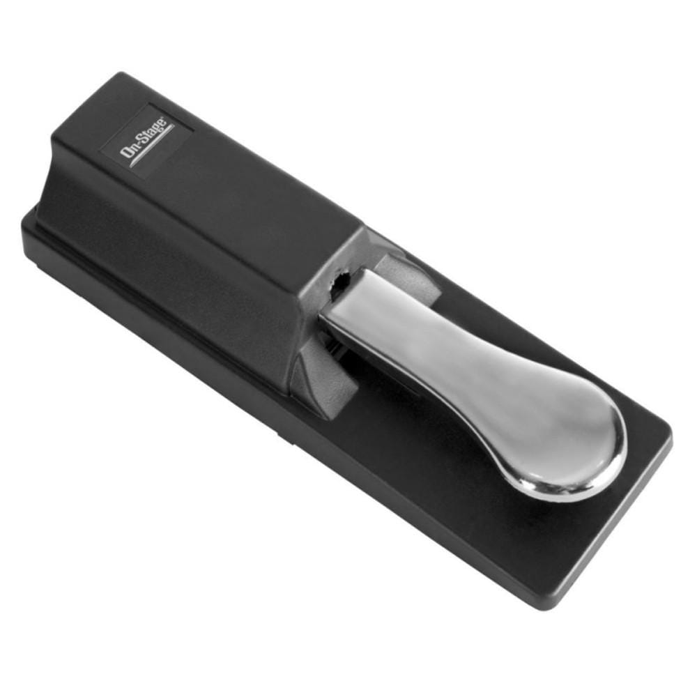 on-stage effect pedals on-stage ksp100 keyboard sustain pedal - black