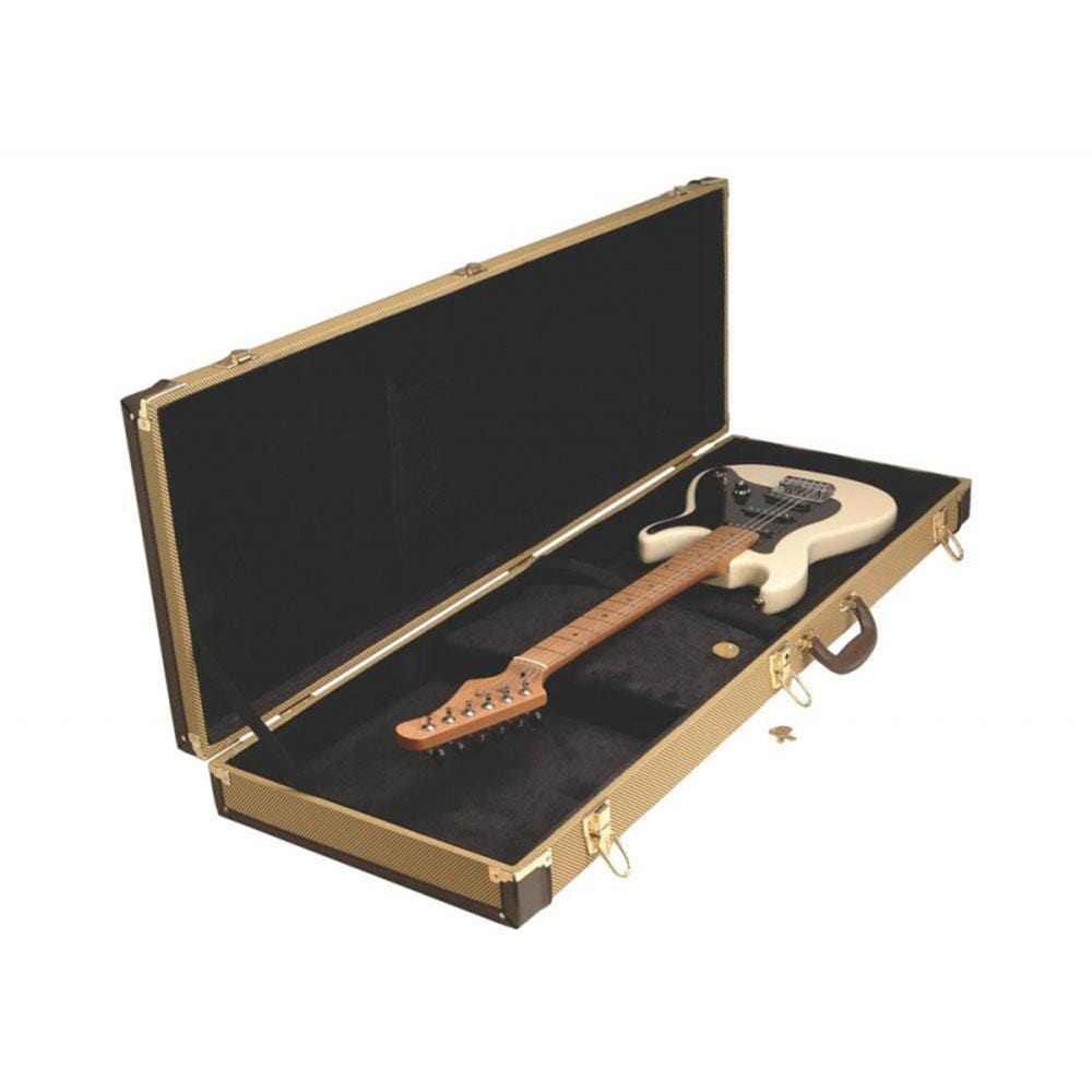 on-stage electric guitar cases on-stage hardshell gce6000t electric guitar case