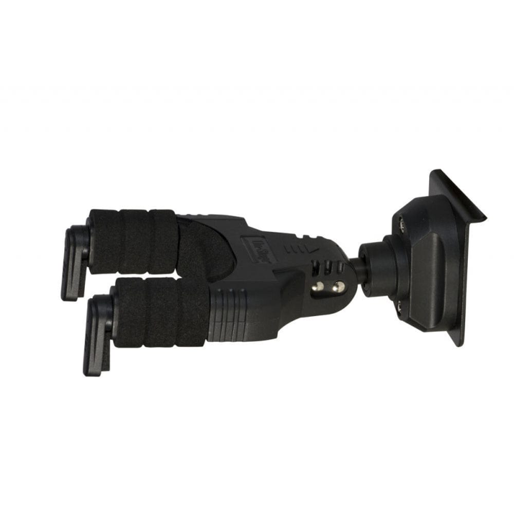 on-stage guitar hangers and holders black on-stage gs8650 locking slatwall guitar hanger