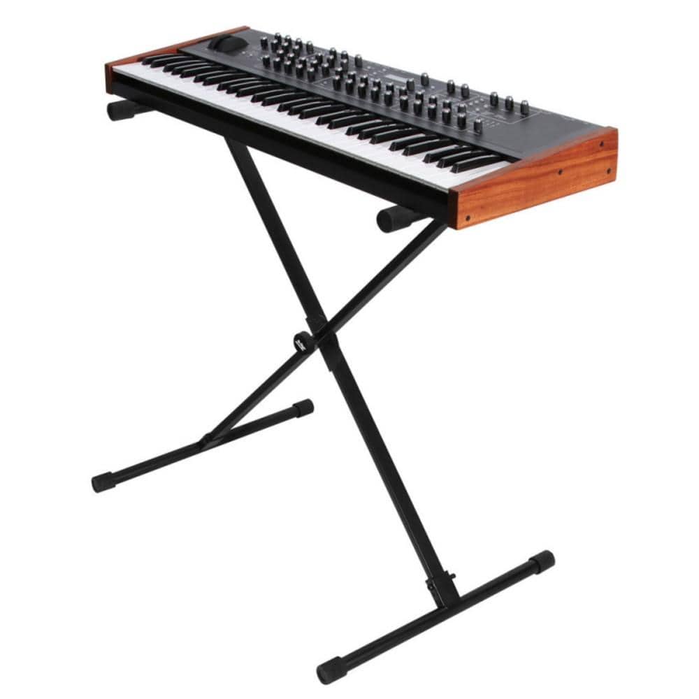 on-stage keyboard stands on-stage ks8190x single x bullet nose keyboard stand with lok tight construction