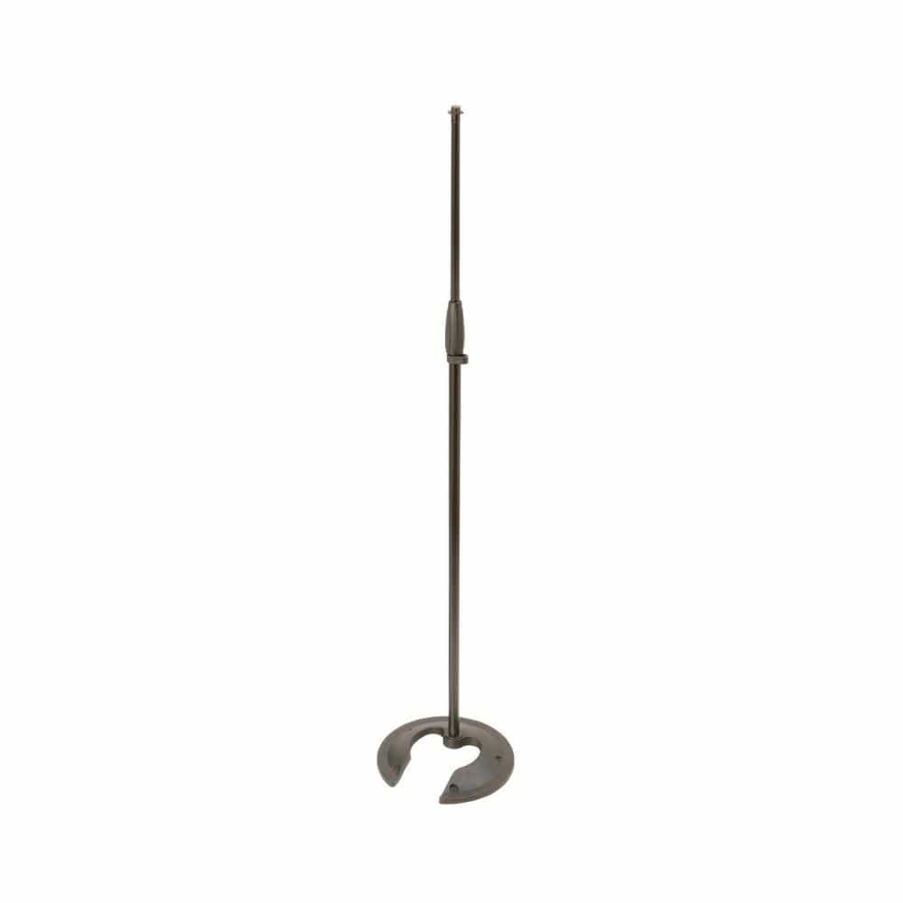 on-stage microphone stands on-stage ms7325 stackable round base microphone stand
