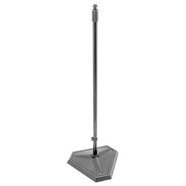 on-stage microphone stands on-stage ms7600b hex-base microphone stand