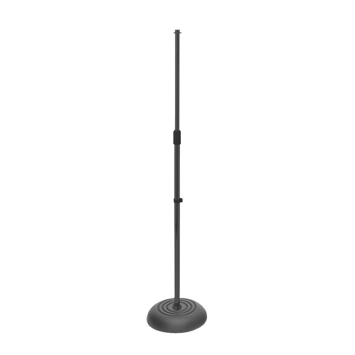 on-stage microphone stands onstage ms7201qrb quik-release round base mic stand