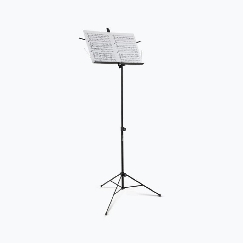 on-stage music stands on-stage sm7122bb sheet music stand w/ carry bag