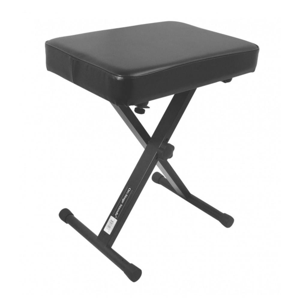 on-stage piano benches on-stage kt7800 three position x-style keyboard bench