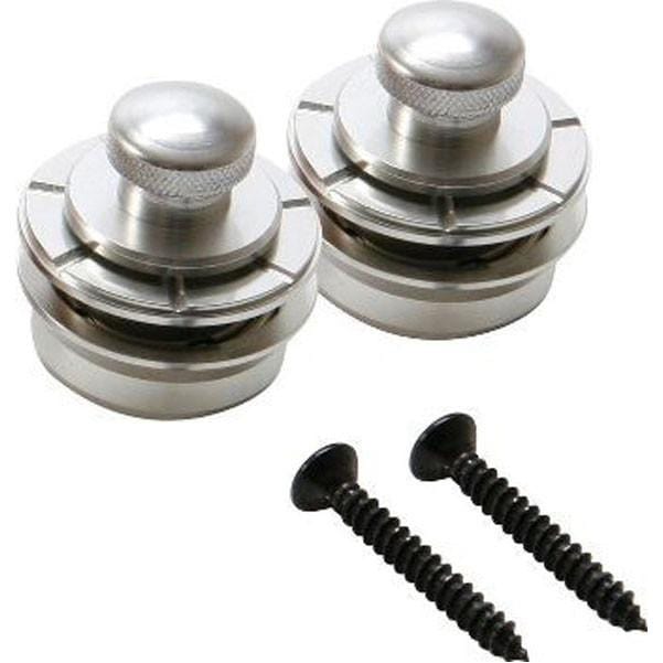 on-stage strap locks on-stage nsl7200c hennessey guitar strap locks, chrome