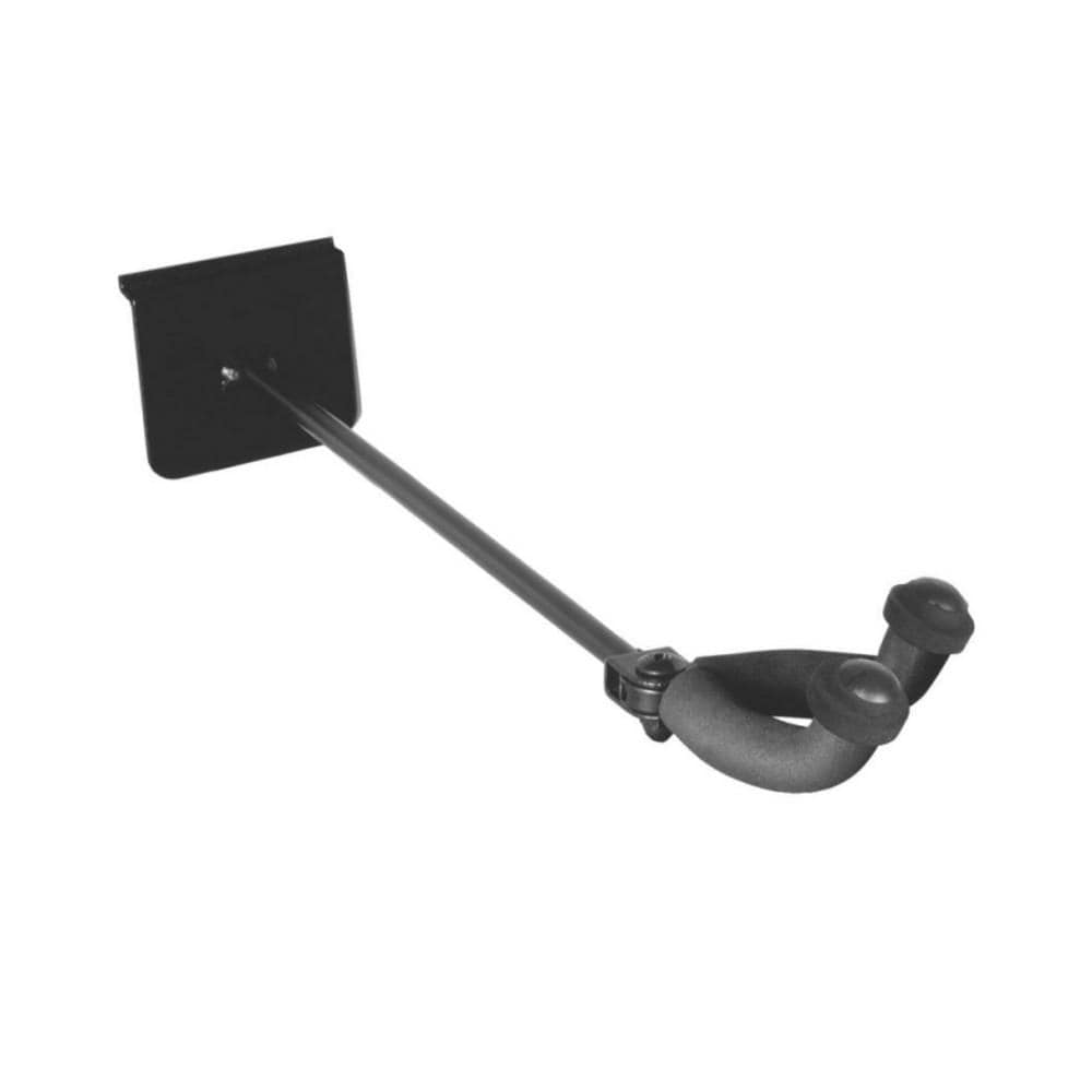 onstage guitar hangers and holders on stage gs7650ab adjustable guitar hanger (slat-wall)