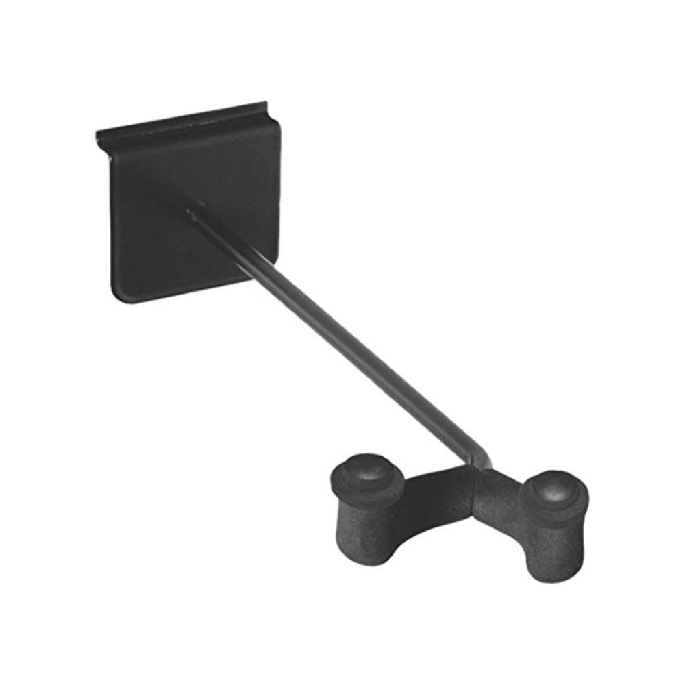 onstage guitar hangers and holders on stage gs7650lb left-facing guitar hanger - (slat wall)