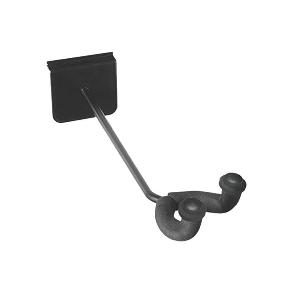 onstage guitar hangers and holders on-stage gs7650rb right-facing guitar hanger - (slat wall)