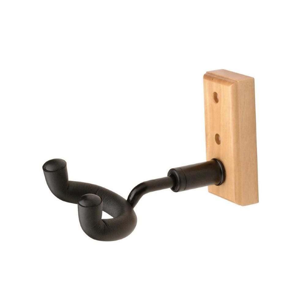onstage guitar hangers and holders on-stage gs7730 wooden wall guitar hanger