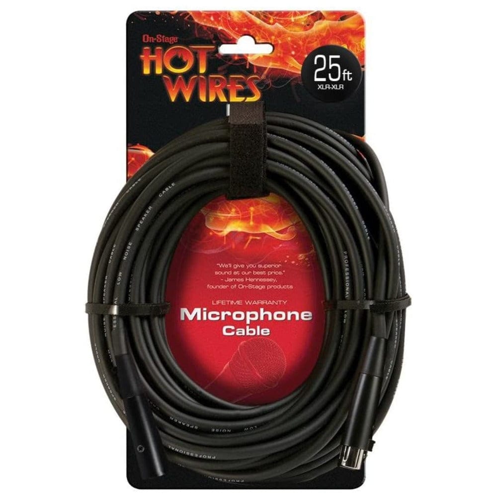 Onstage Microphone Cables 25" Onstage MC12-25 Microphone Cable