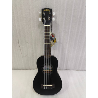 Kala KA-15S Black Satin Mahogany Soprano Ukulele - Black - Open Box