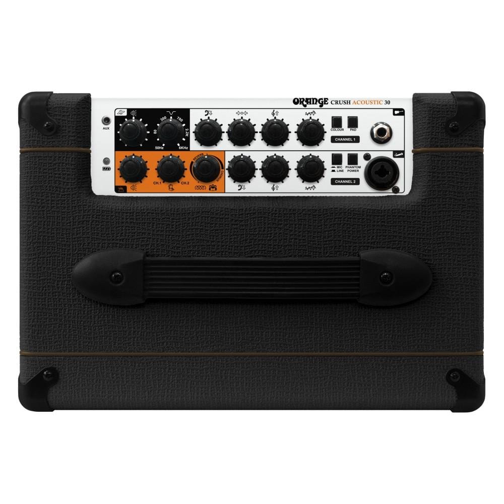 orange acoustic guitar amplifiers orange crush acoustic 30 30w twin channel acoustic combo guitar amp