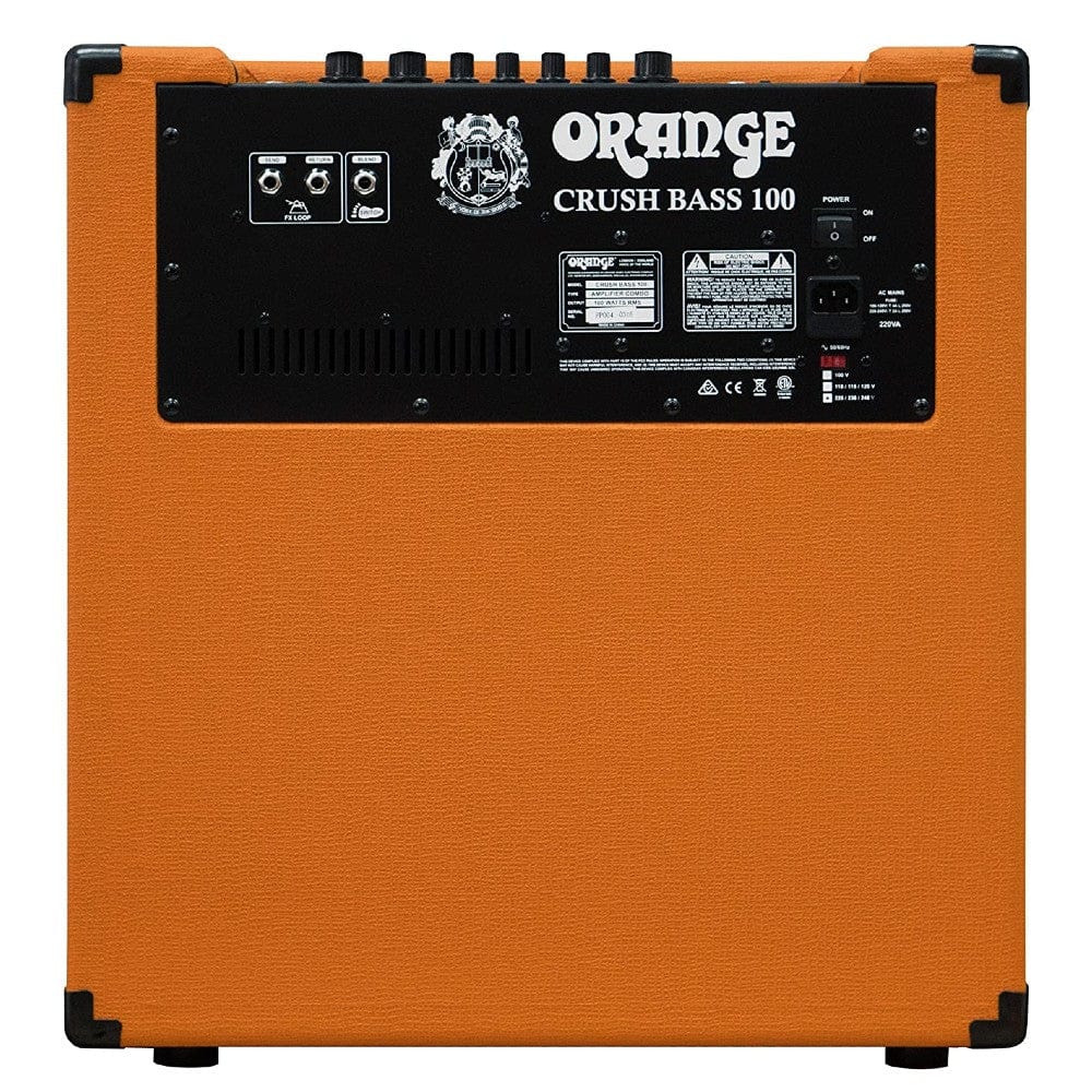 orange bass combo amplifiers orange crush bass 100 100-watt 1x15inch bass combo amplifier