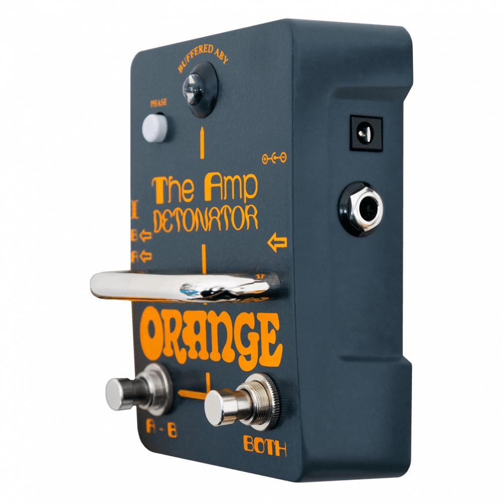orange effect pedals orange amp detonator buffered ab y switcher pedal