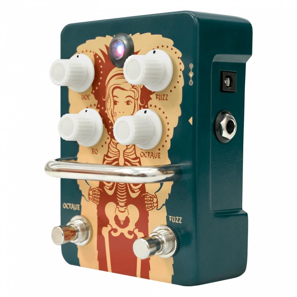 orange effect pedals orange fur coat fuzz pedal