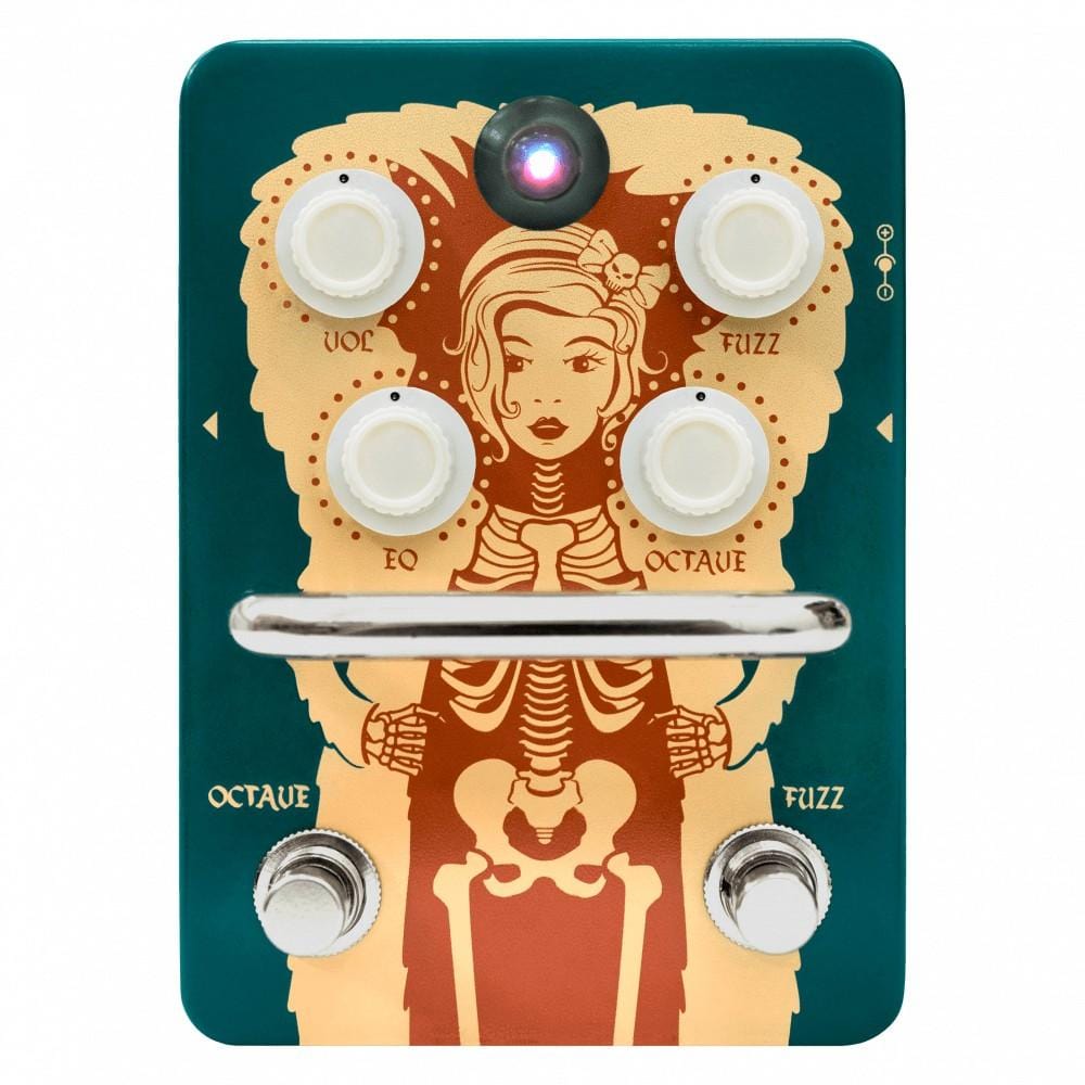 orange effect pedals orange fur coat fuzz pedal