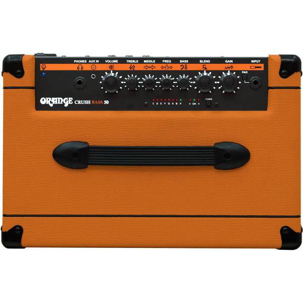 orange guitar amplifiers orange crush bass 50 bass guitar amplifier