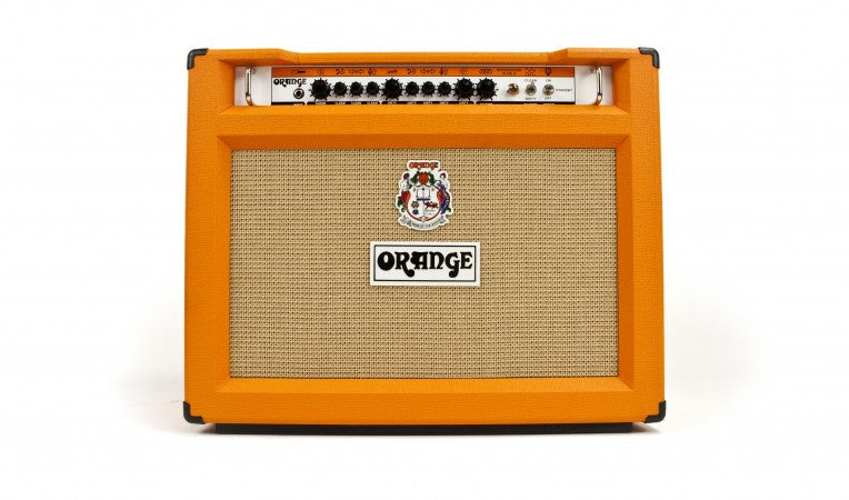 orange guitar amplifiers orange rk50c212 rockerverb 50 mkii 2x12 guitar combo amplifier