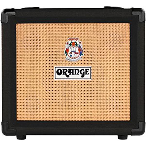 orange guitar combo amplifiers black basketweave vinyl orange crush 20rt guitar amplifier #color_black-basketweave-vinyl