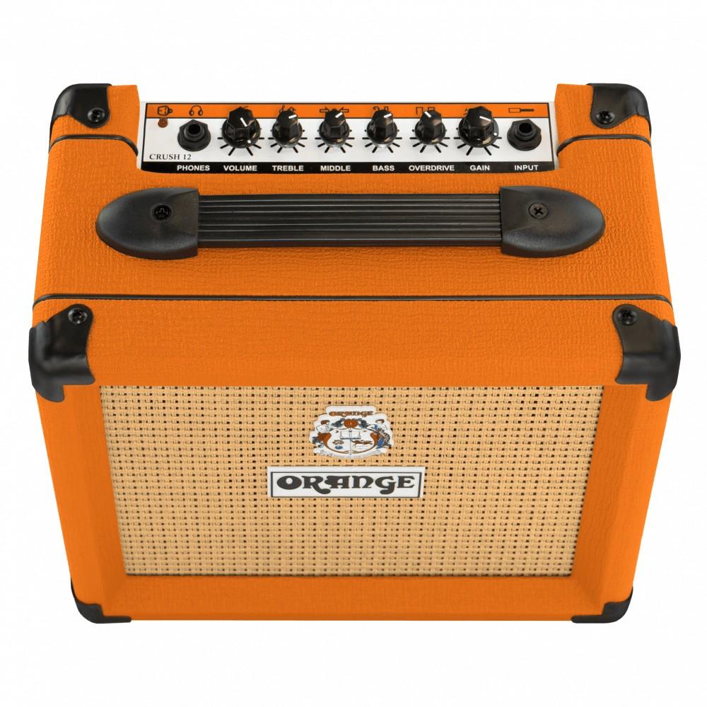 orange guitar combo amplifiers orange crush 12 12w single channel solid state combo guitar amplifier