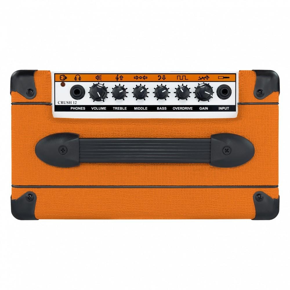 orange guitar combo amplifiers orange crush 12 12w single channel solid state combo guitar amplifier