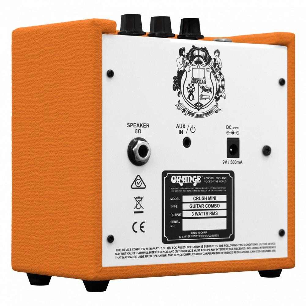 orange guitar combo amplifiers orange crush mini 3w solid state combo guitar amplifier