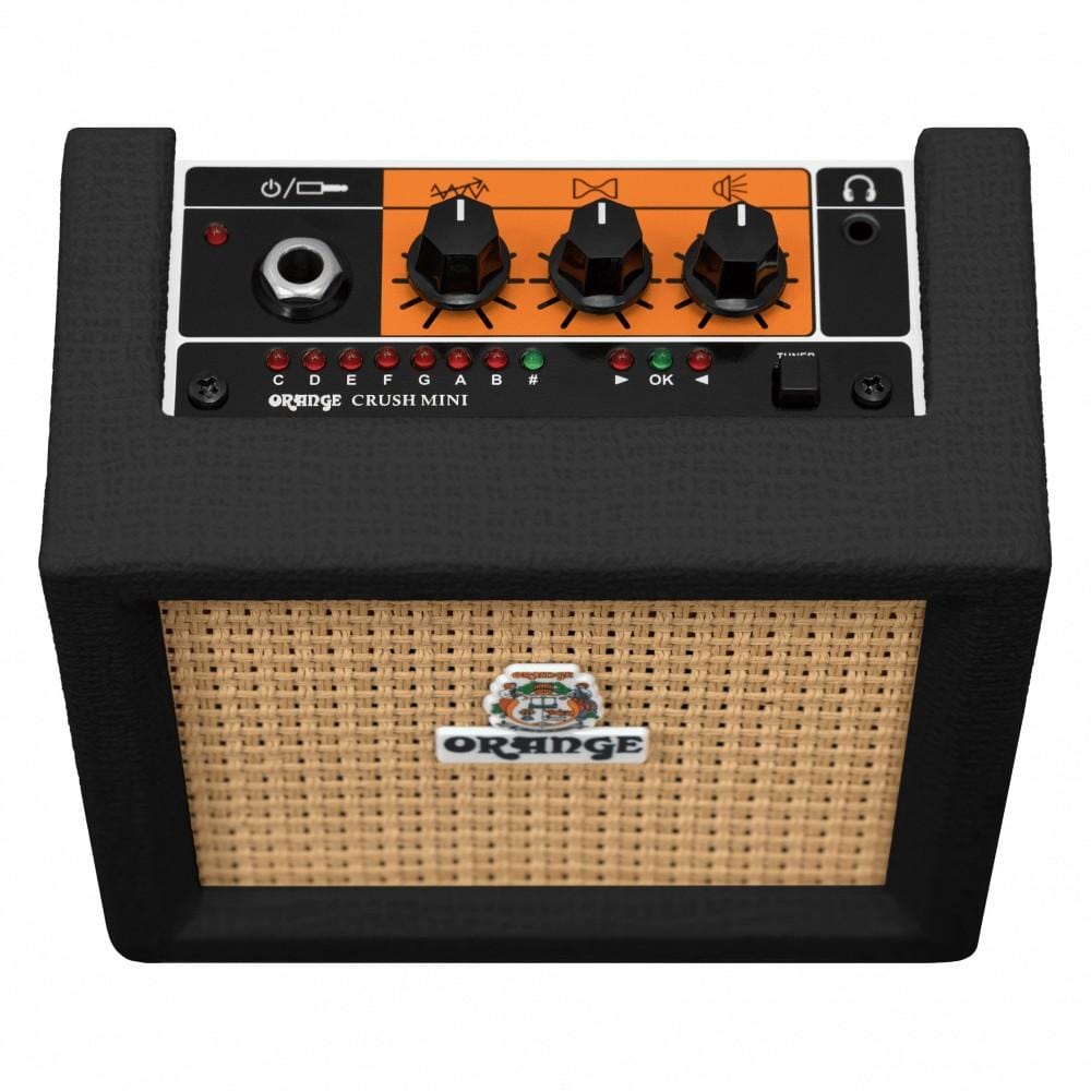 orange guitar combo amplifiers orange crush mini 3w solid state combo guitar amplifier #color_black