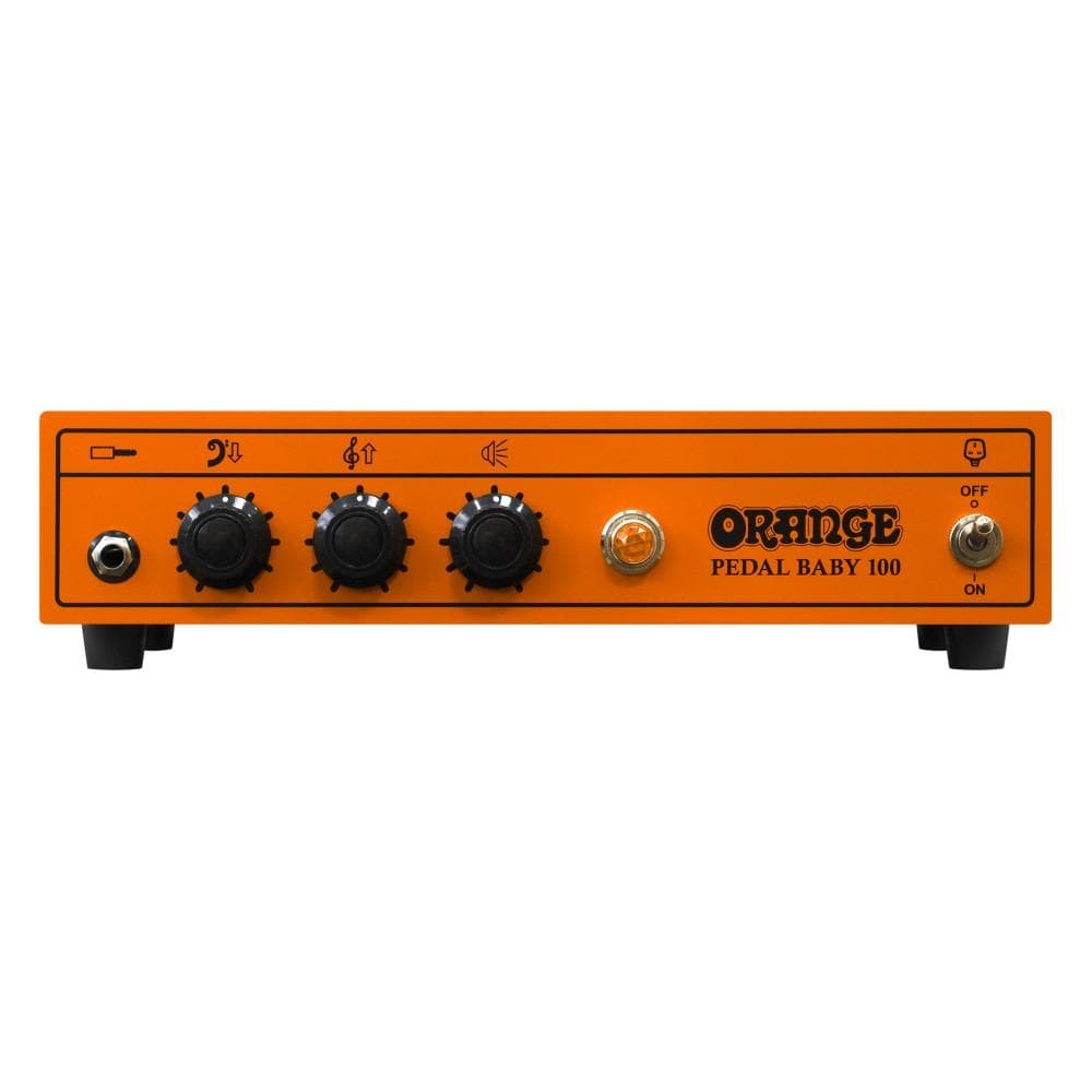 orange power amplifiers orange pedal baby 100 100w solid state power amplifire