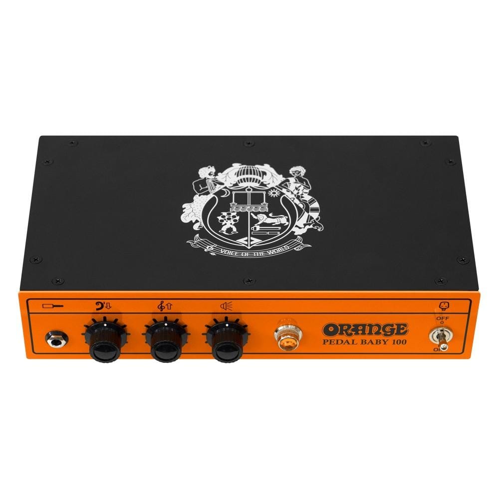 orange power amplifiers orange pedal baby 100 100w solid state power amplifire