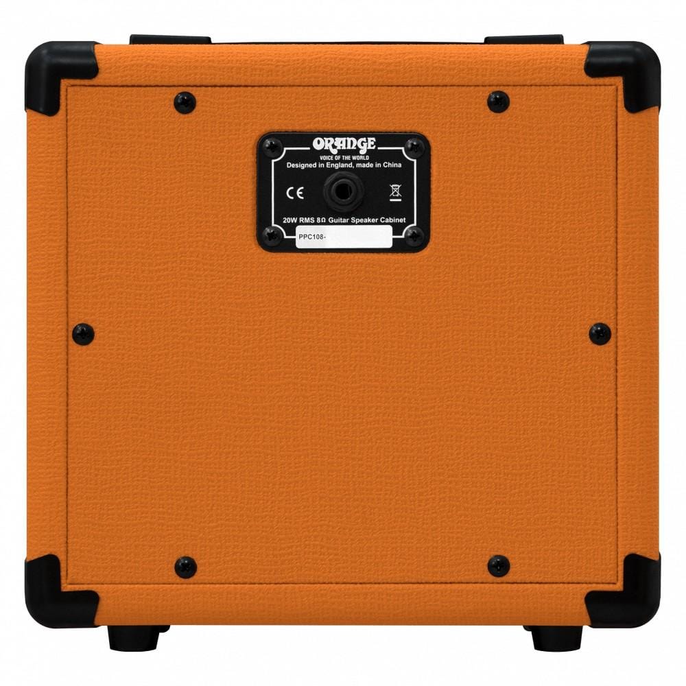 orange speaker cabinets orange ppc series ppc108 1x8 20w closed-back guitar speaker cabinet