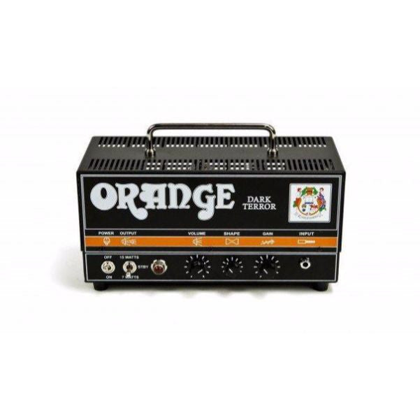 orange tube amplifiers dark terror 15-watt tube guitar amplifier head