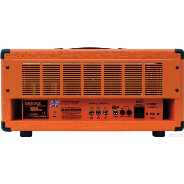 orange tube amplifiers orange ad series ad30htc 30w tube guitar amp head