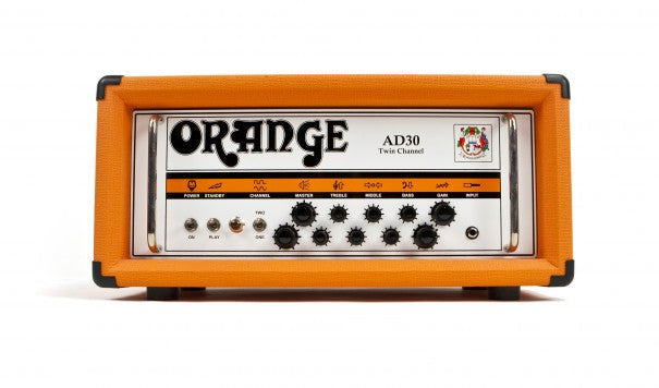 orange tube amplifiers orange ad series ad30htc 30w tube guitar amp head