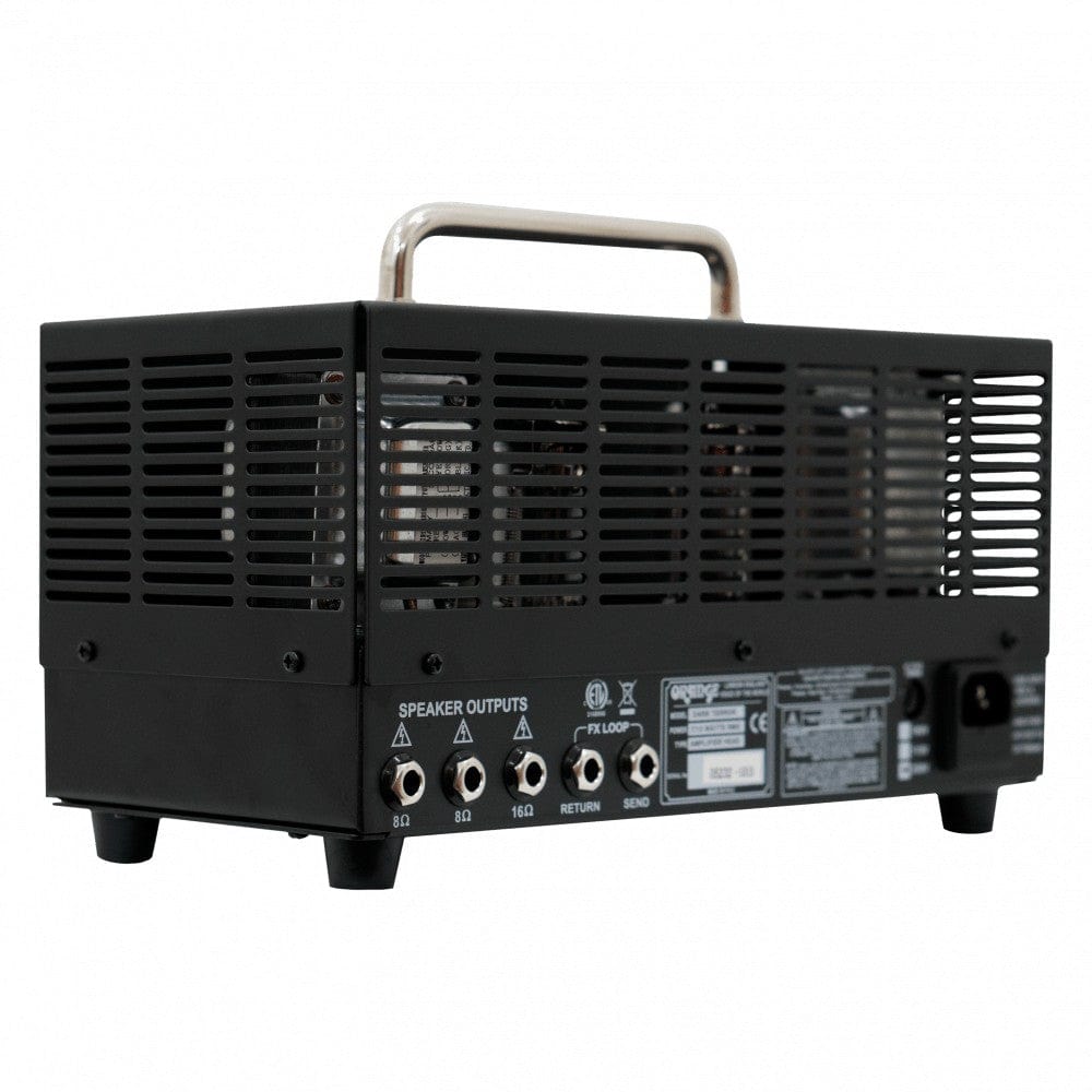 orange tube amplifiers orange da15h dark terror 15w tube guitar amp head