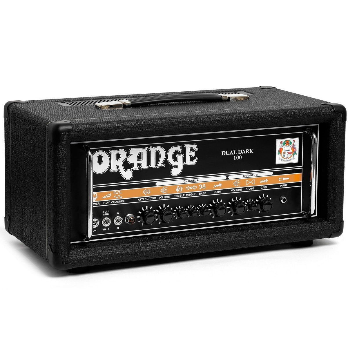 Orange Tube Amplifiers Orange DD100 Dual Dark 100W High-Gain Guitar Head