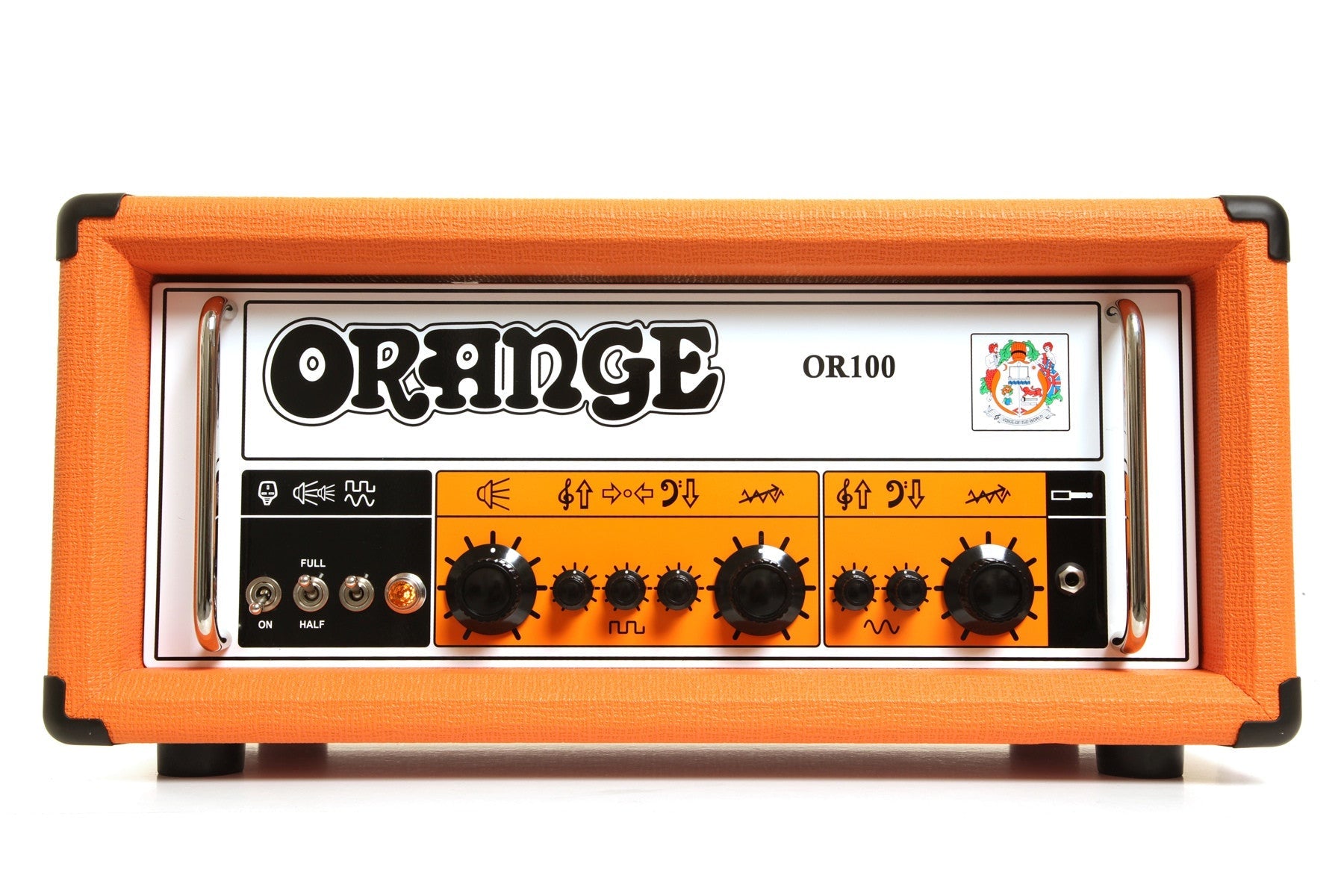 orange tube amplifiers orange or100h 100-watt tube head
