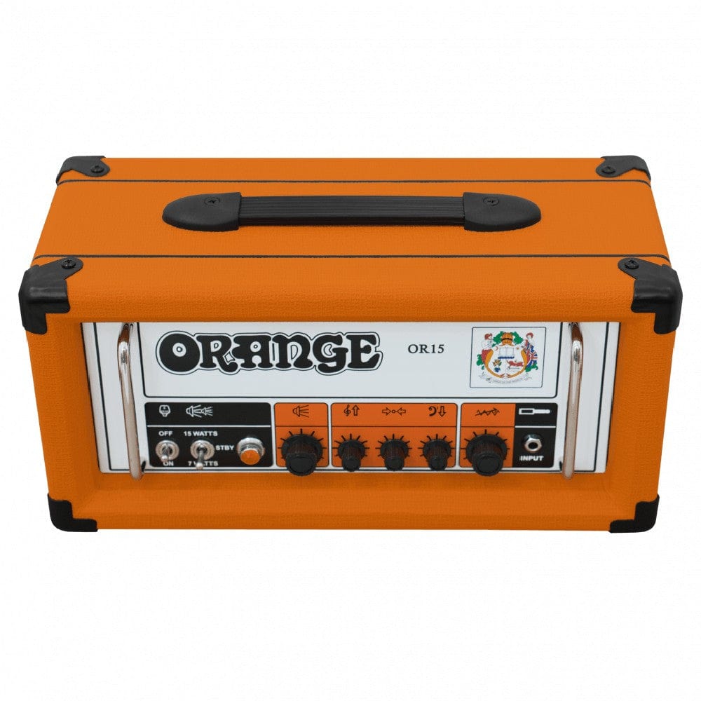 orange tube amplifiers orange or15h 15-watt tube head