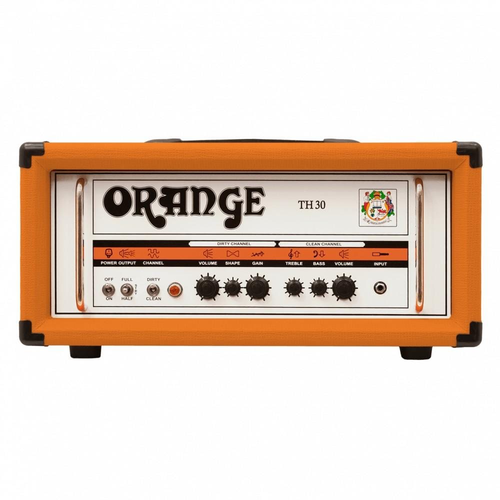 orange tube amplifiers orange orange th30h tube guitar amp head