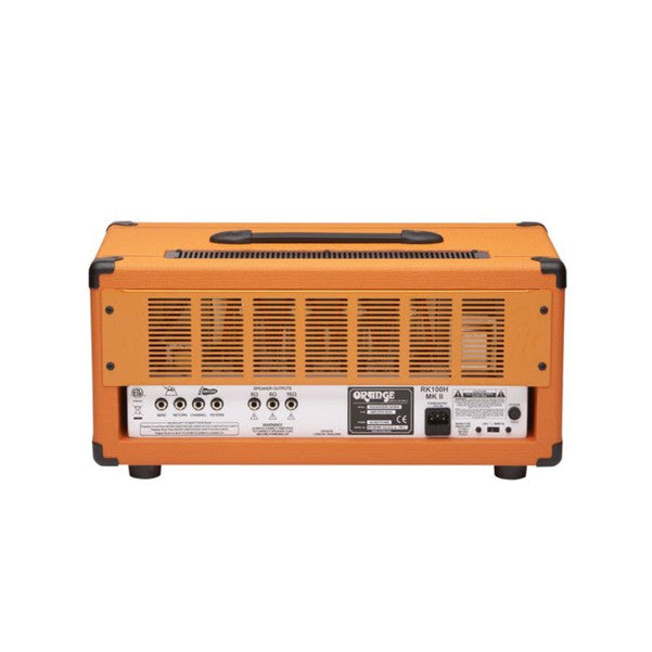 orange tube amplifiers orange rockerverb rk100h mkii tube guitar amp head
