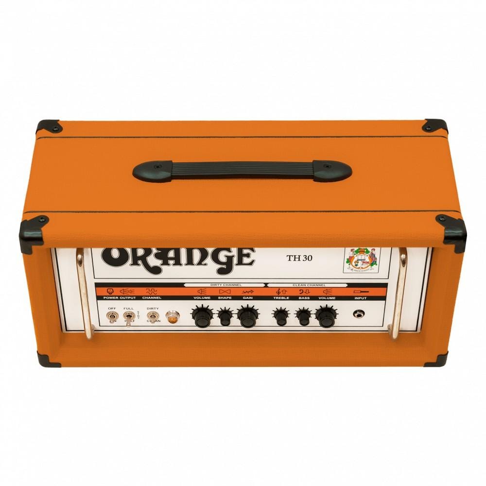 orange tube amplifiers orange th30h tube guitar amp head