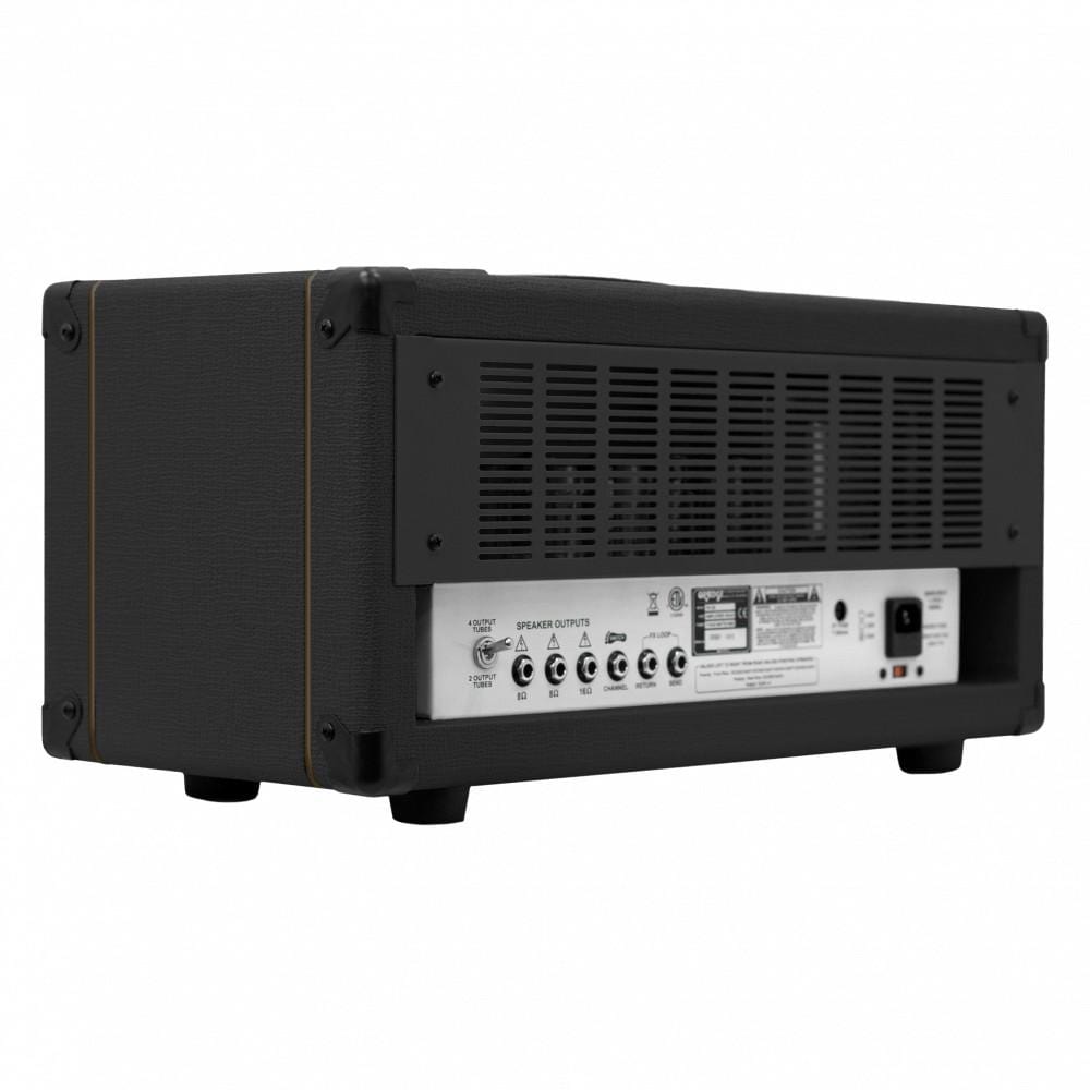orange tube amplifiers orange th30h tube guitar amp head #color_black