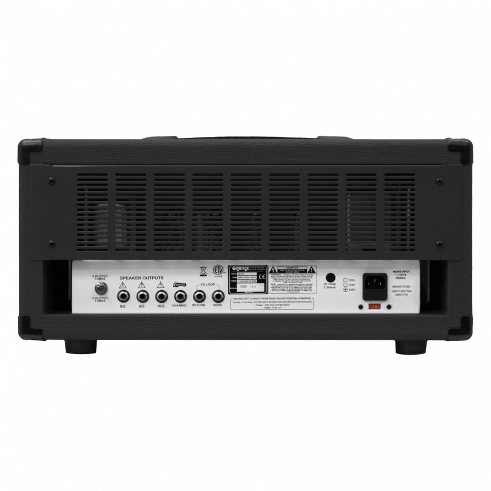 orange tube amplifiers orange th30h tube guitar amp head #color_black
