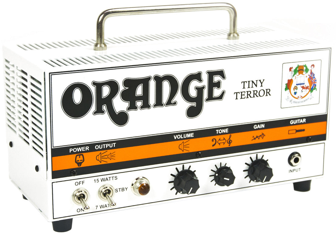 orange tube amplifiers orange tiny terror tt15h portable guitar head