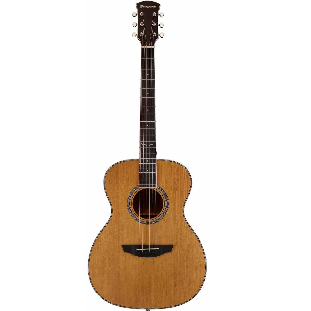 Orangewood Acoustic Guitars Orangewood Ava Torrefied Spruce Grand Concert Acoustic Guitar