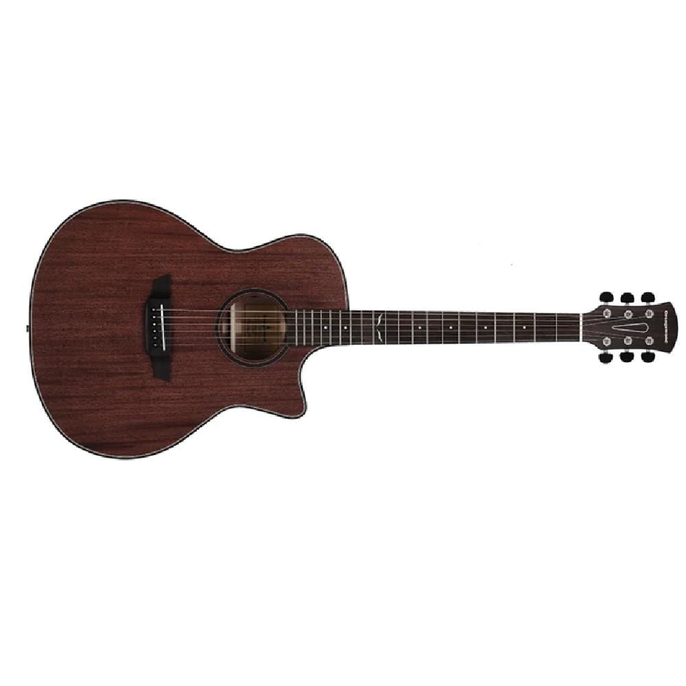 orangewood acoustic guitars orangewood morgan grand auditorium cutaway fishman sonitone electronics solid mahogany top acoustic guitar